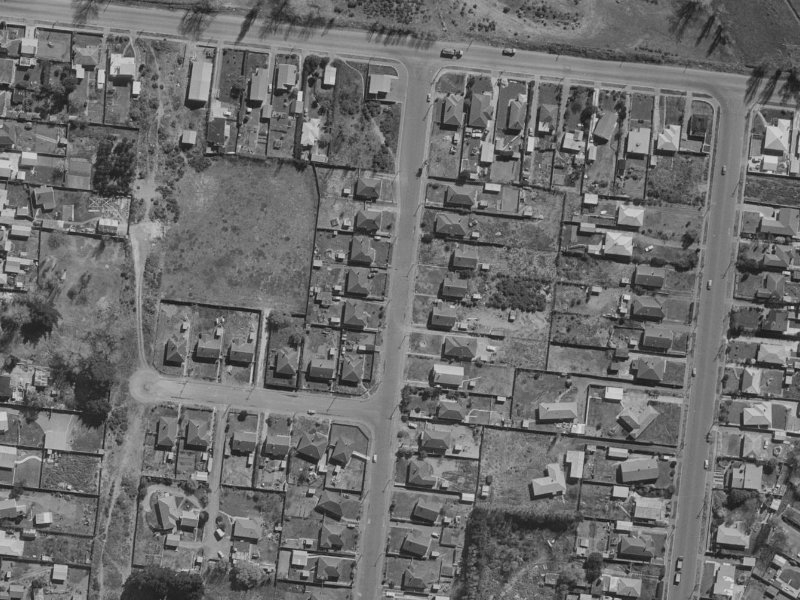 88 Baynes Street from the air, 1970-1974