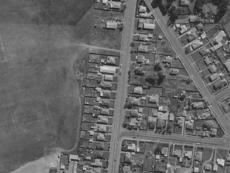 233 Bower Avenue from the air, 1970-1974