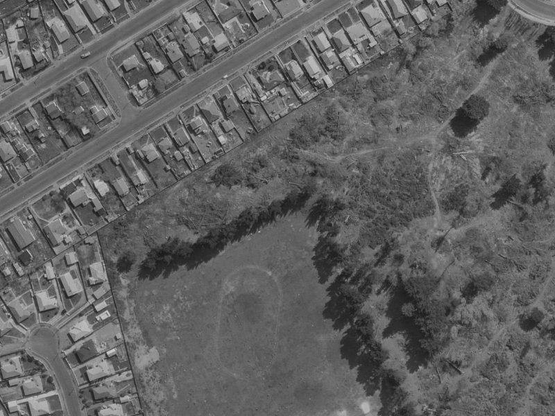 26 Surfers Place from the air, 1970-1974
