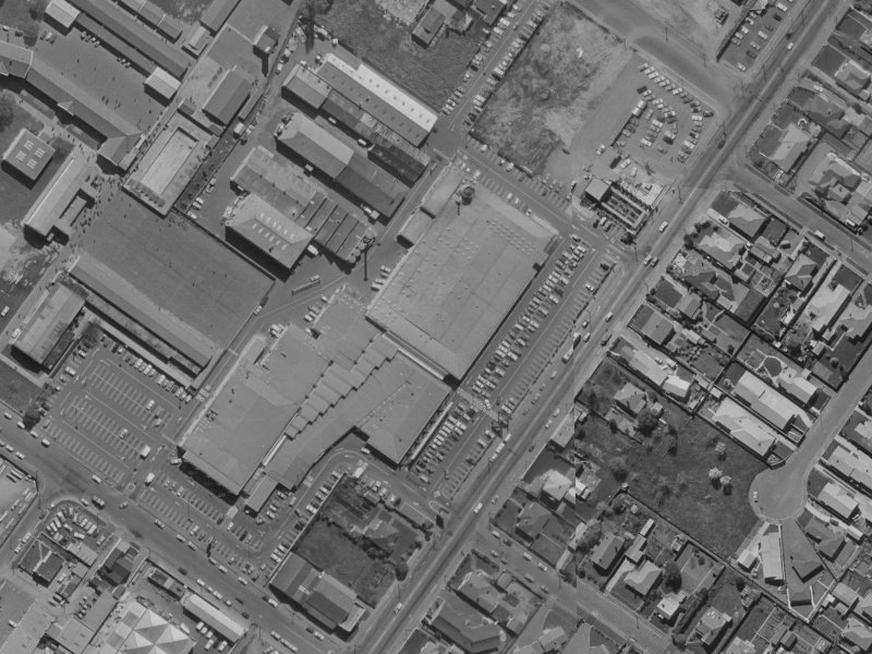 71 Main North Road from the air, 1970-1974