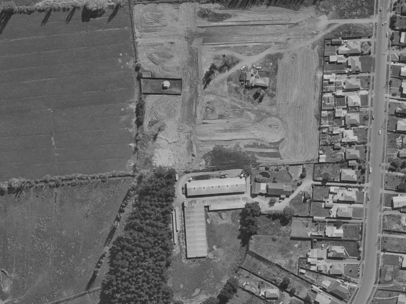 2 Fenmere Place from the air, 1970-1974