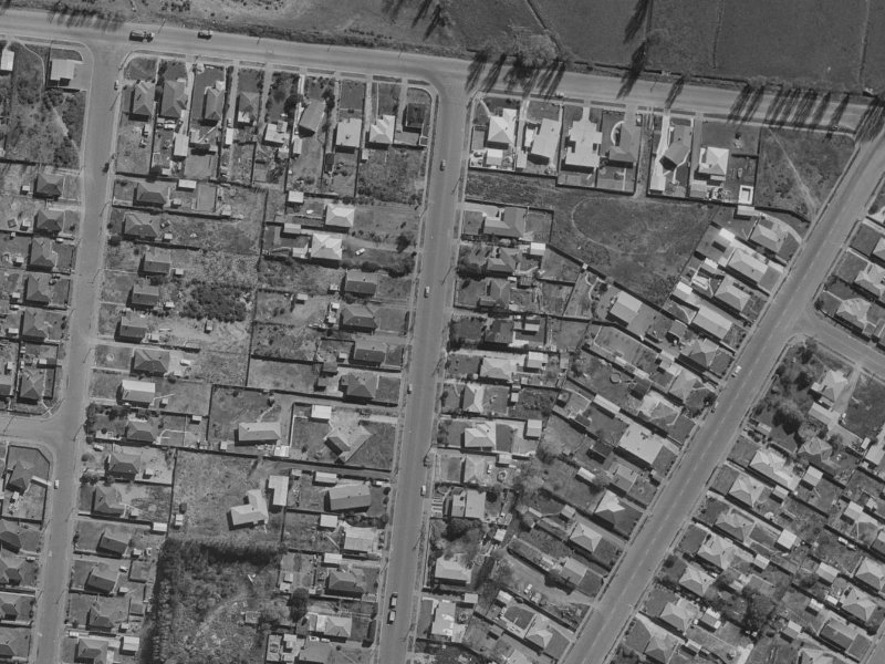 46 Parnwell Street from the air, 1970-1974