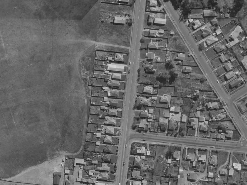 231 Bower Avenue from the air, 1970-1974