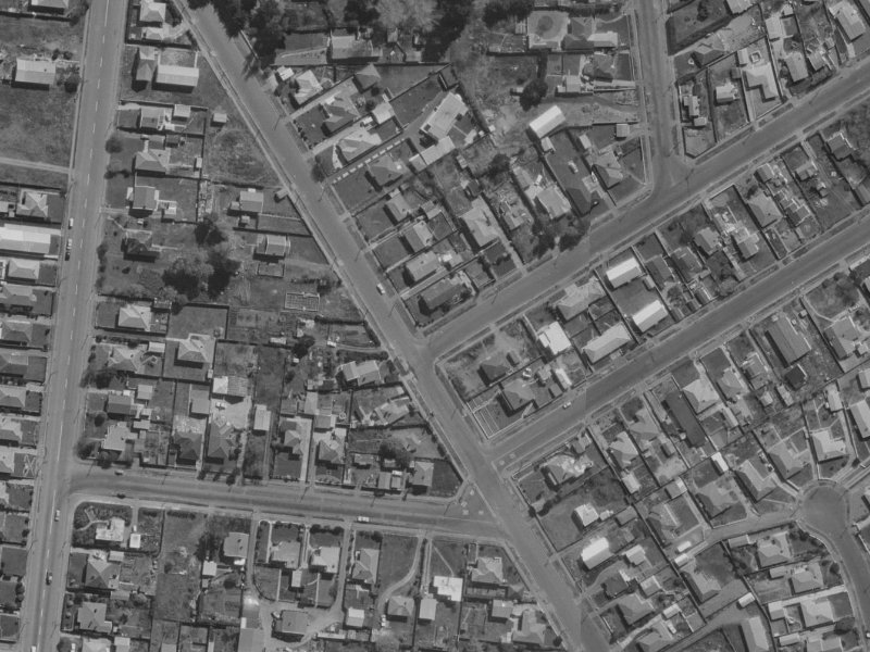 202 Pacific Road from the air, 1970-1974