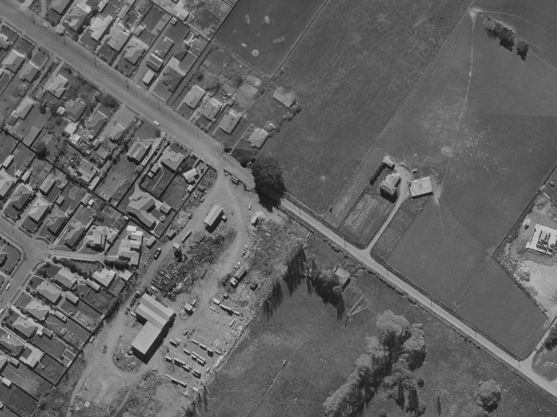 40 Grassmere Street from the air, 1970-1974