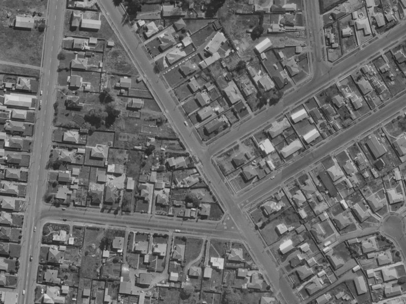 48 Marriotts Road from the air, 1970-1974