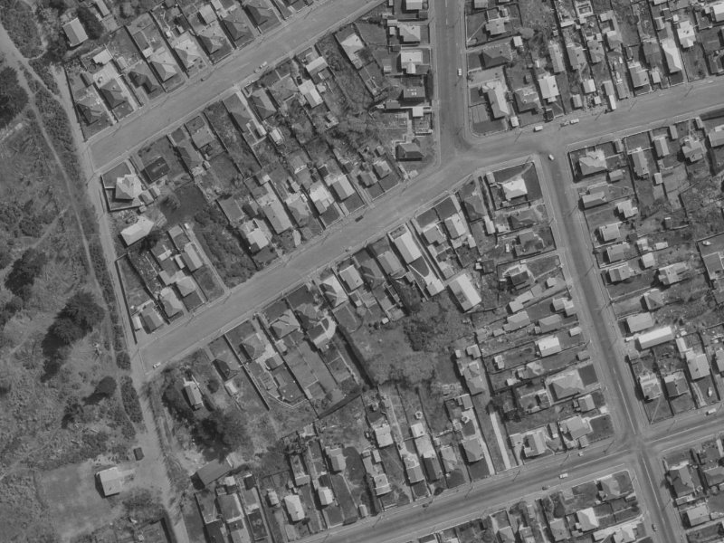 49 Cygnet Street from the air, 1970-1974