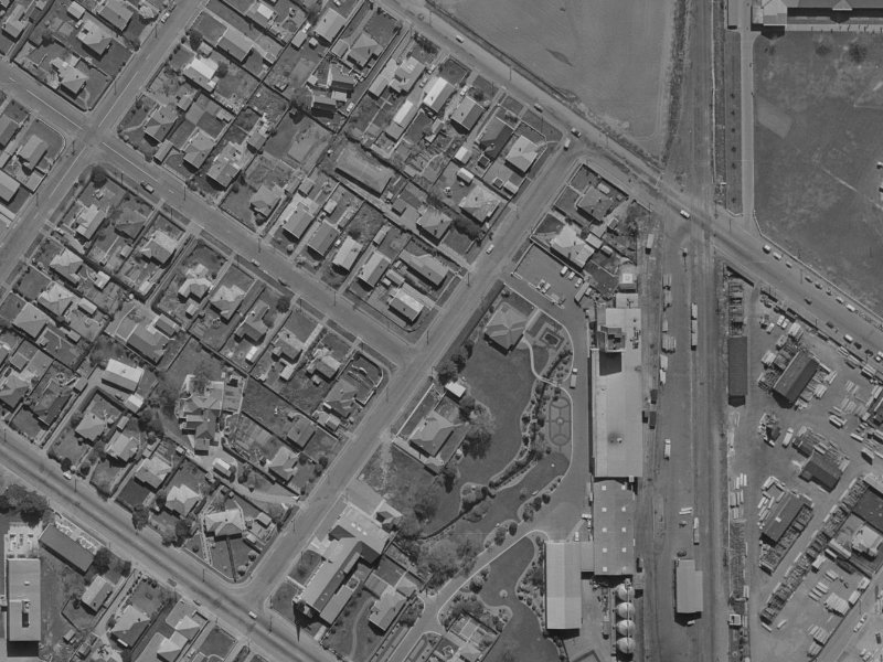23 Chapel Street from the air, 1970-1974
