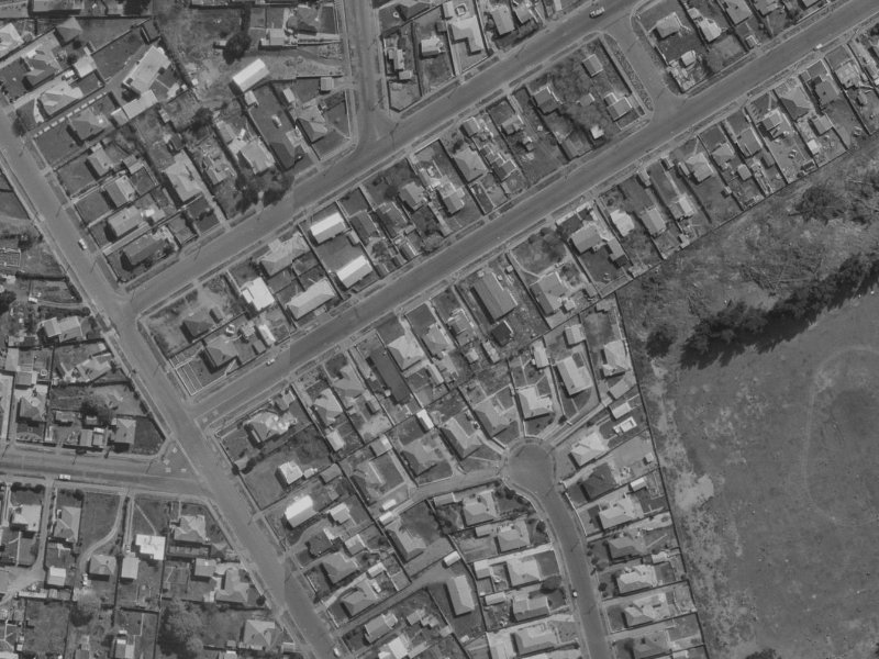 149 Tedder Avenue from the air, 1970-1974
