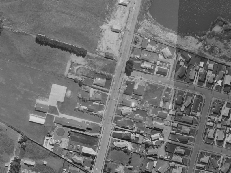 123 Roydvale Avenue from the air, 1970-1974