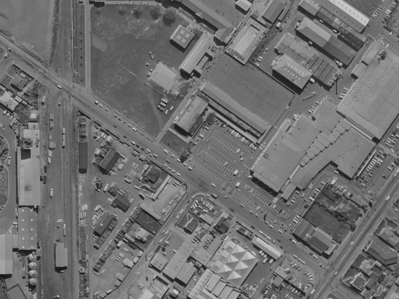 35 Langdons Road from the air, 1970-1974