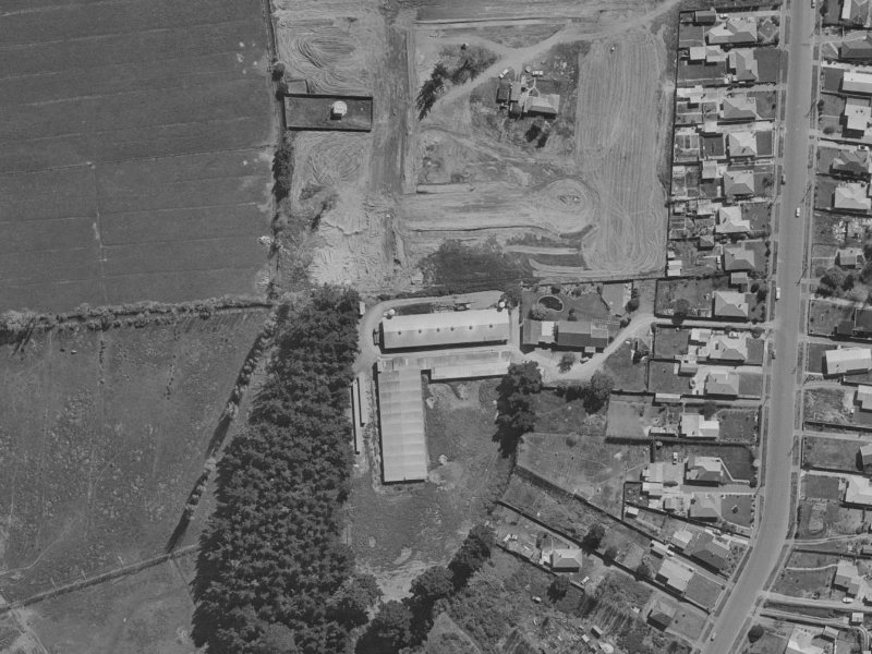 Stillwater Avenue from the air, 1970-1974