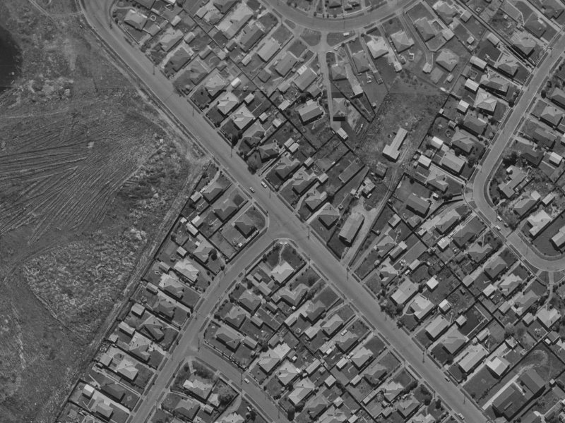 422 Wairakei Road from the air, 1970-1974
