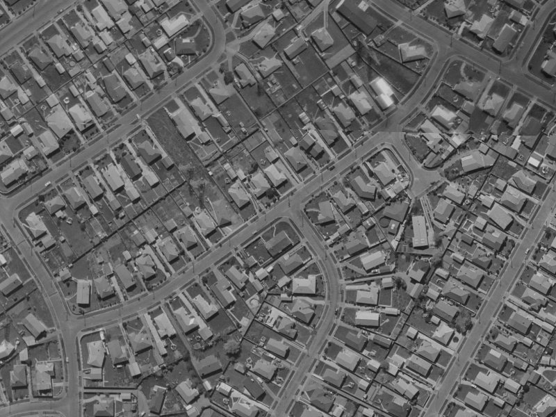 20 Normandy Street from the air, 1970-1974