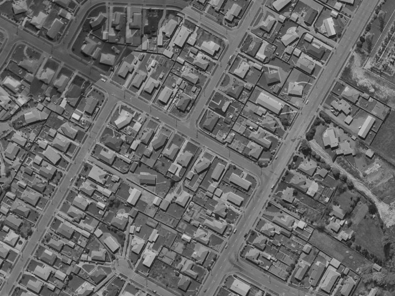 7 Kilburn Street from the air, 1970-1974
