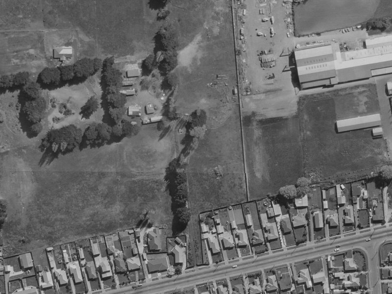 10 Palm Drive from the air, 1970-1974