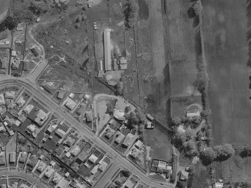 2 Pepperwood Place from the air, 1970-1974