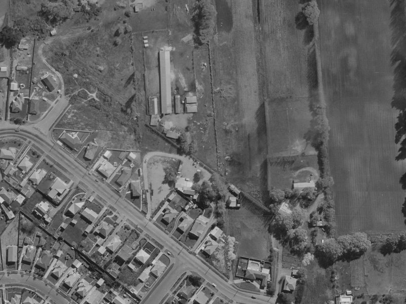 Pepperwood Place from the air, 1970-1974