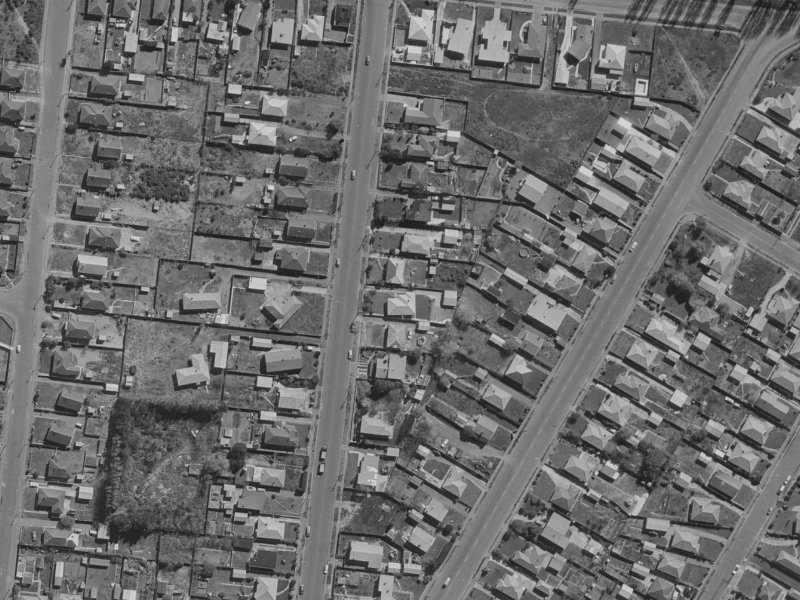 40 Parnwell Street from the air, 1970-1974