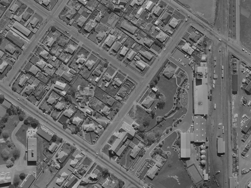 15 Chapel Street from the air, 1970-1974