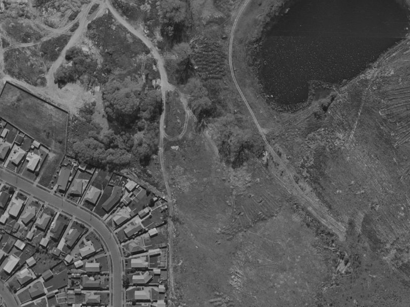 35-69 Westpark Drive from the air, 1970-1974