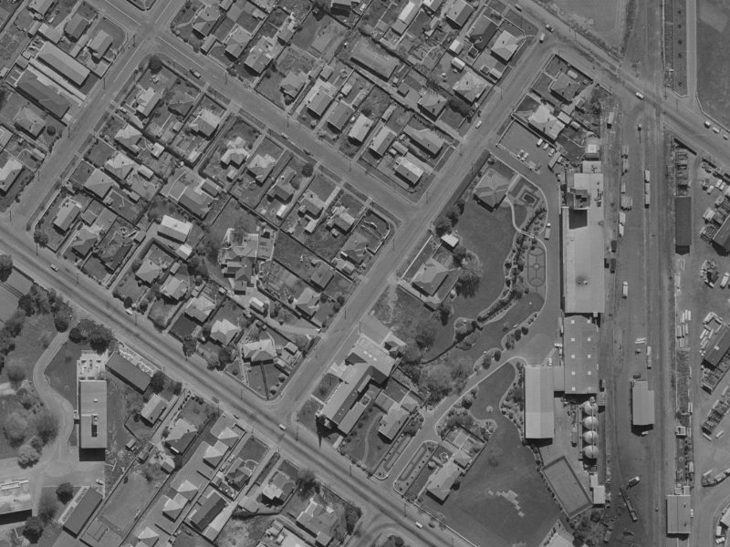 11 Chapel Street from the air, 1970-1974
