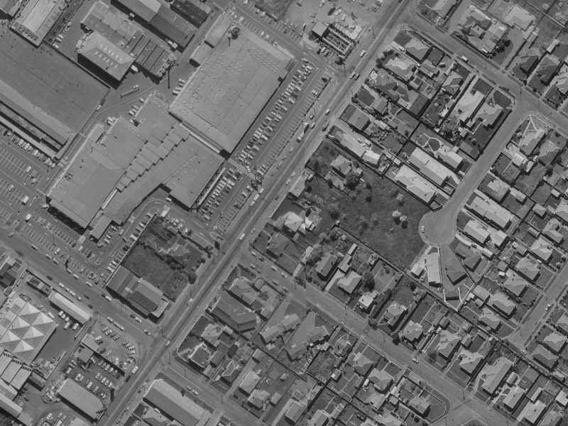 56 Main North Road from the air, 1970-1974