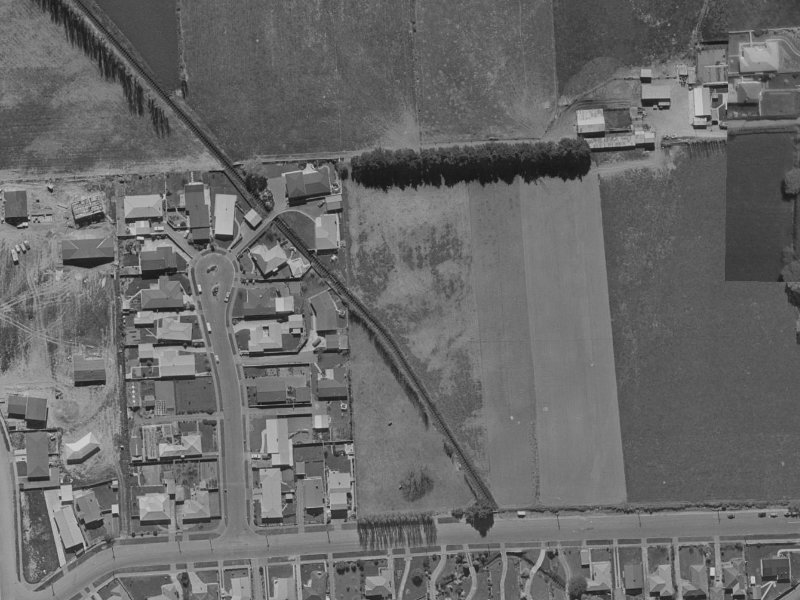 14 Greenfield Place from the air, 1970-1974