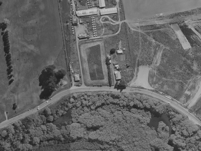 120 Lake Terrace Road from the air, 1970-1974