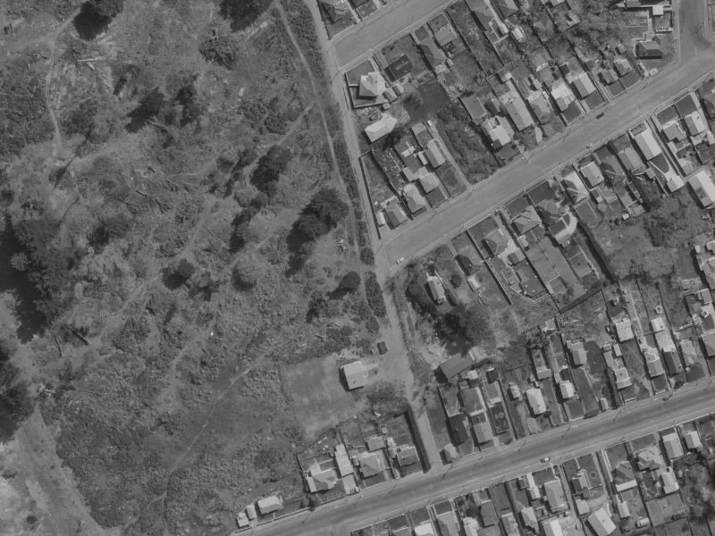 78 Cygnet Street from the air, 1970-1974