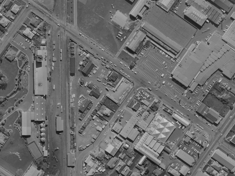 5 Restell Street from the air, 1970-1974