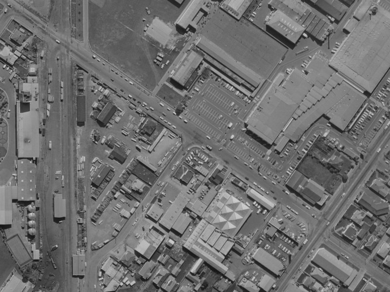 23A Langdons Road from the air, 1970-1974