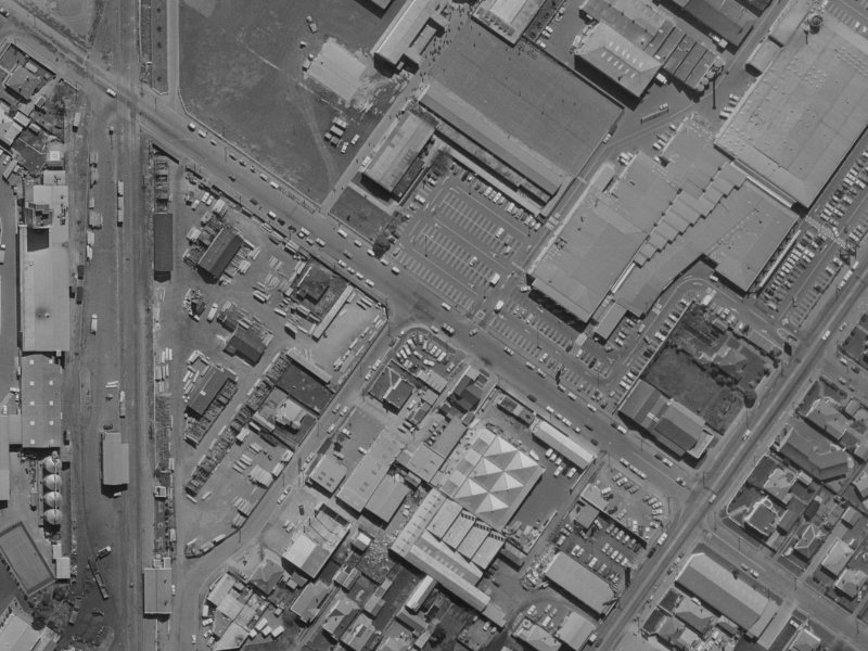 25 Langdons Road from the air, 1970-1974