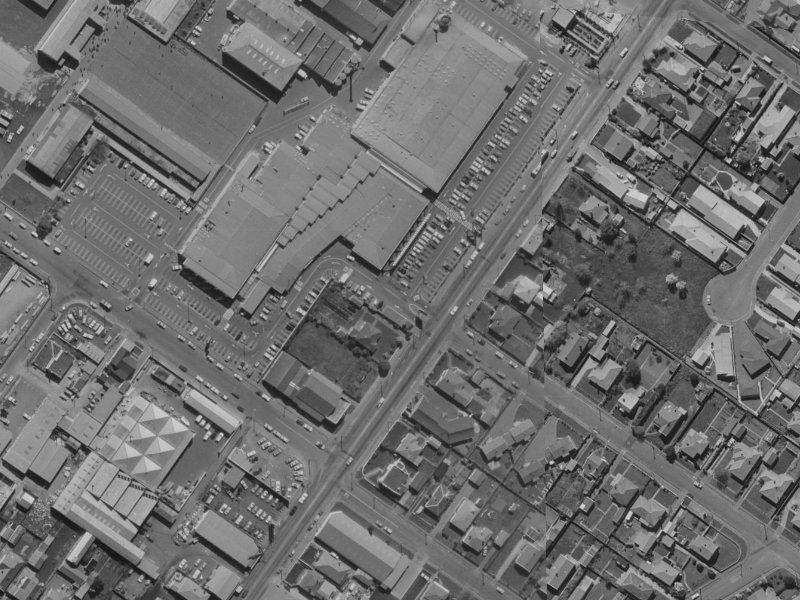 55 Main North Road from the air, 1970-1974