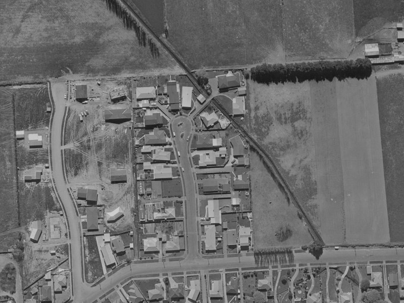 16 Greenfield Place from the air, 1970-1974