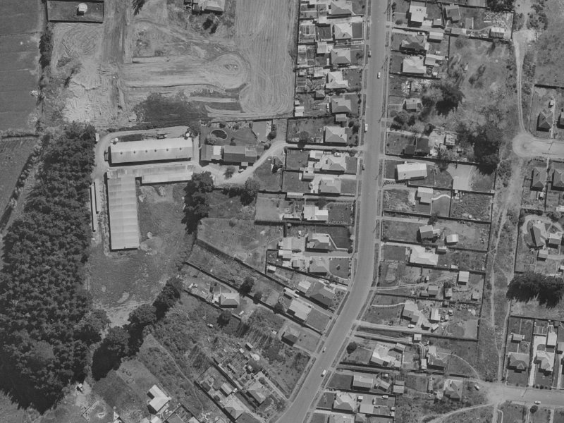 Jackmin Lane from the air, 1970-1974