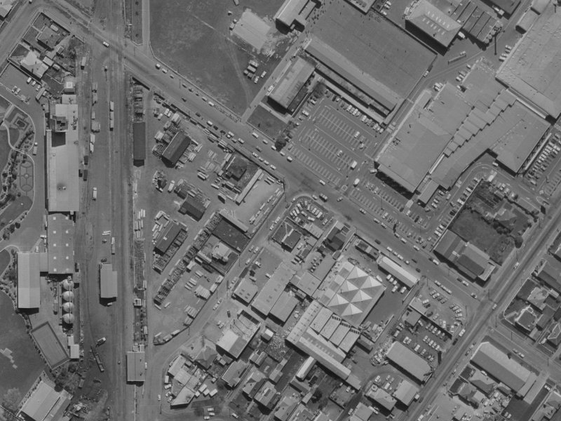 10 Restell Street from the air, 1970-1974