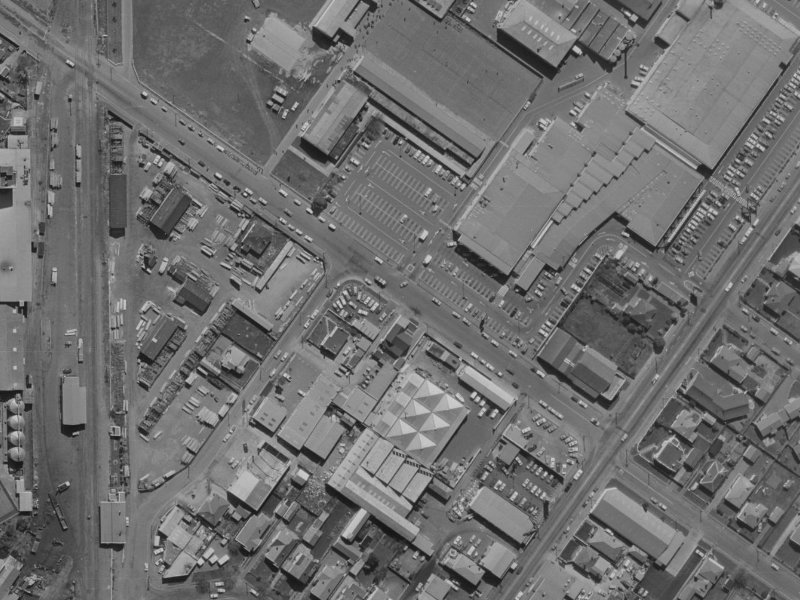 8 Restell Street from the air, 1970-1974