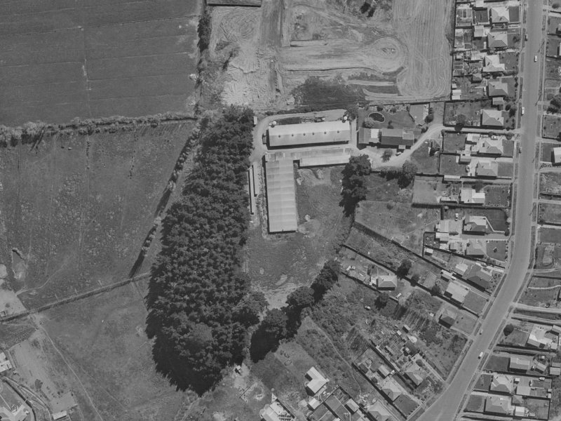 38 Stillwater Avenue from the air, 1970-1974