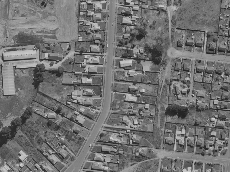96 Burwood Road from the air, 1970-1974