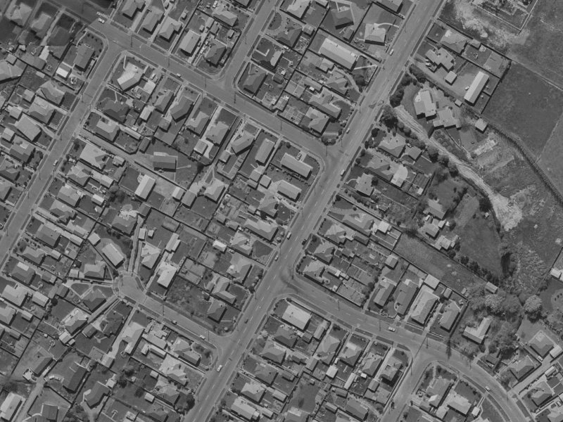 349 Greers Road from the air, 1970-1974