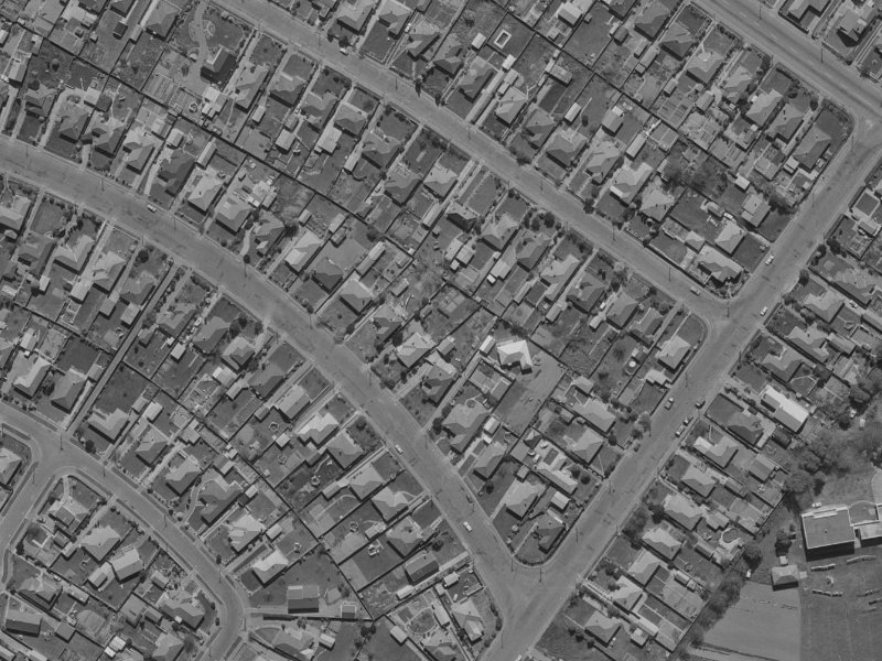 41 Richards Avenue from the air, 1970-1974