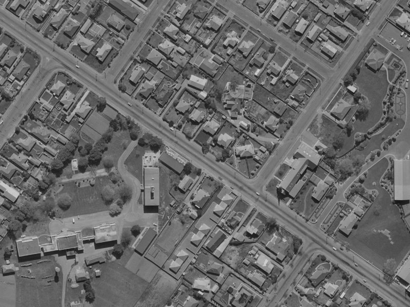 85 Harewood Road from the air, 1970-1974