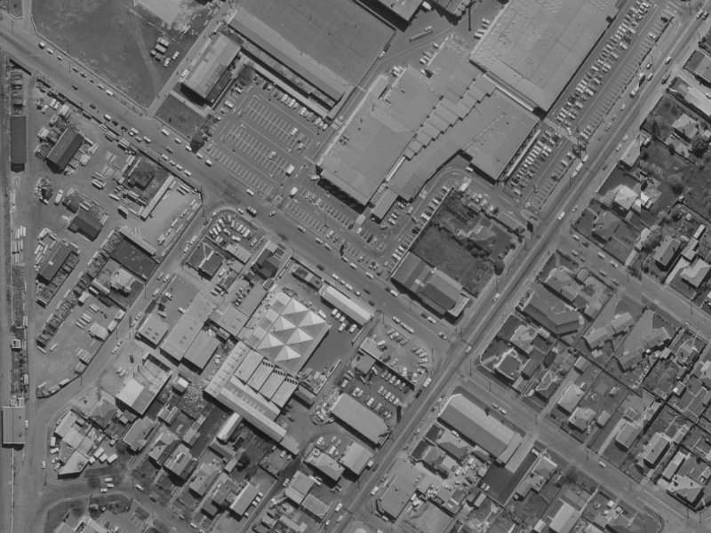 20 Langdons Road from the air, 1970-1974