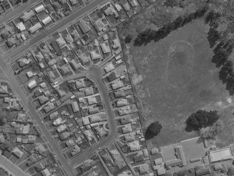 30 Leverett Place from the air, 1970-1974