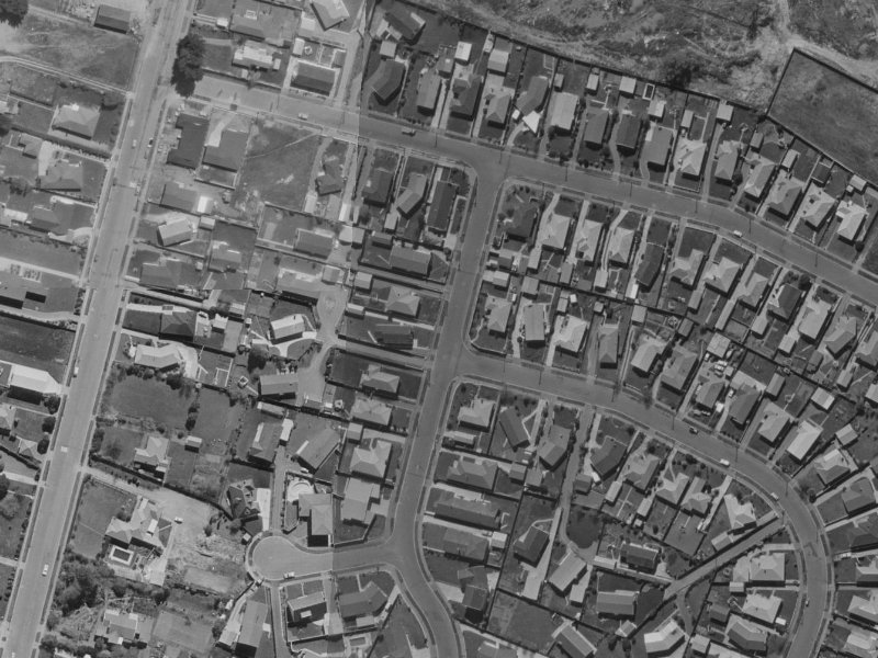 65 Deepdale Street from the air, 1970-1974