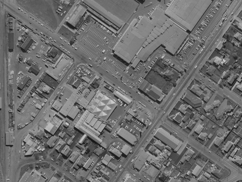 11 Langdons Road from the air, 1970-1974