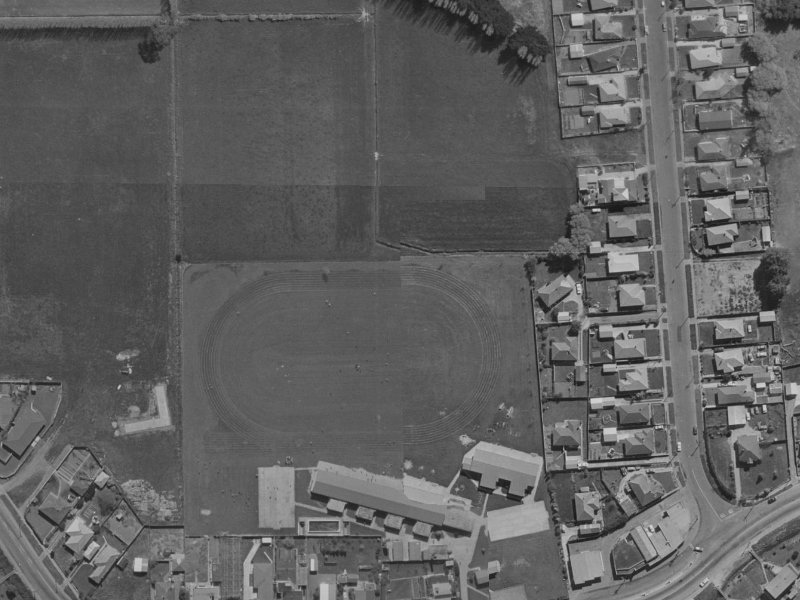 22 Birchgrove Gardens from the air, 1970-1974
