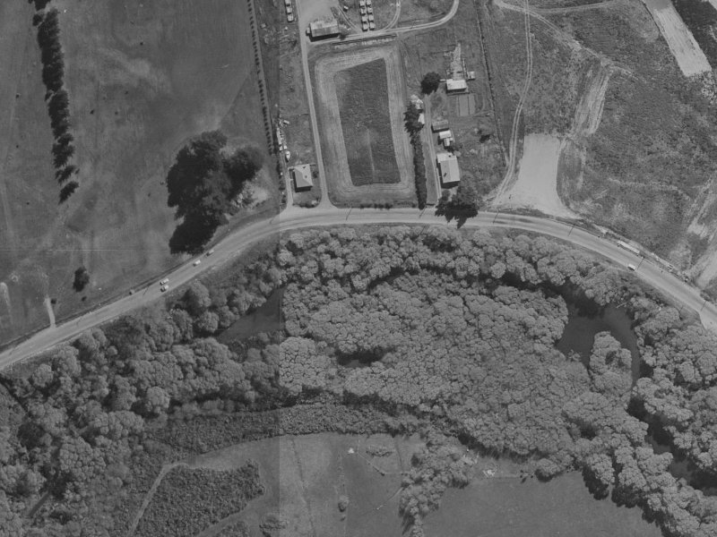 122A Lake Terrace Road from the air, 1970-1974
