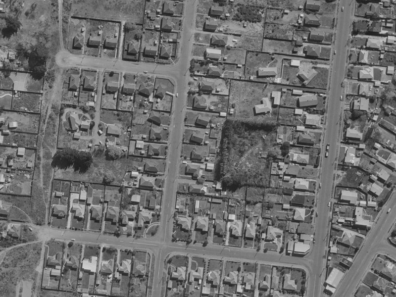 74 Baynes Street from the air, 1970-1974
